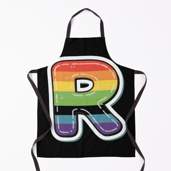 Item preview, Patch letter R rainbow designed and sold by StickersRyous.
