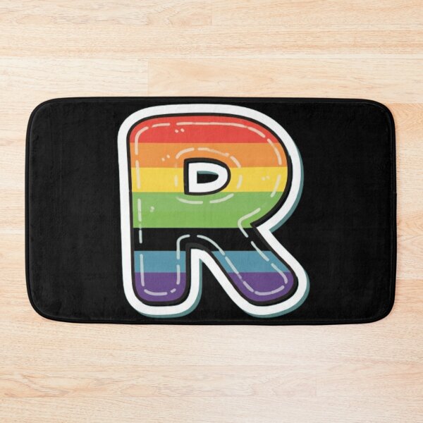 Item preview, Patch letter R rainbow designed and sold by StickersRyous.