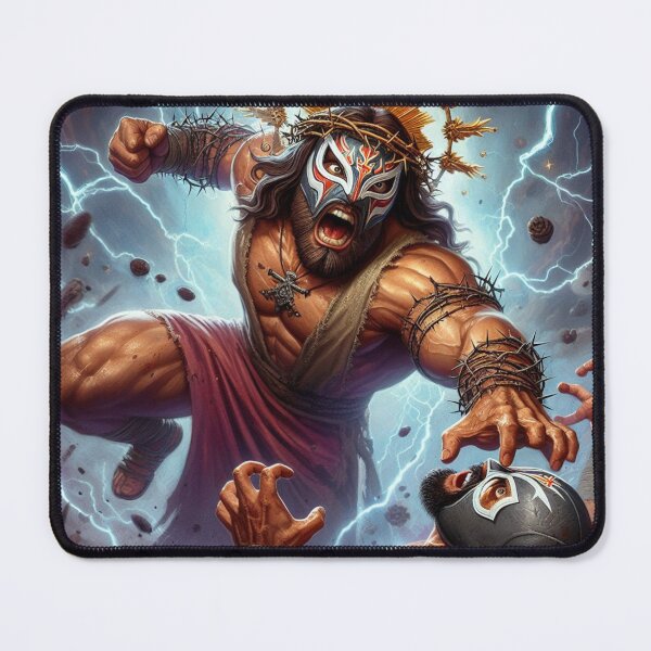 Item preview, Jesus & dragons designed and sold by BantrHub.