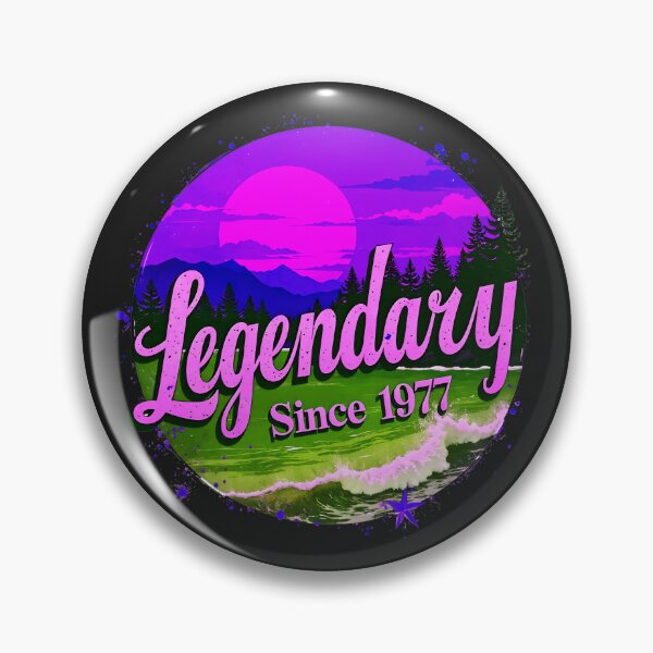 Item preview, Legendary Since 1977 Cool Birthday Quote designed and sold by TheArtOfPat.