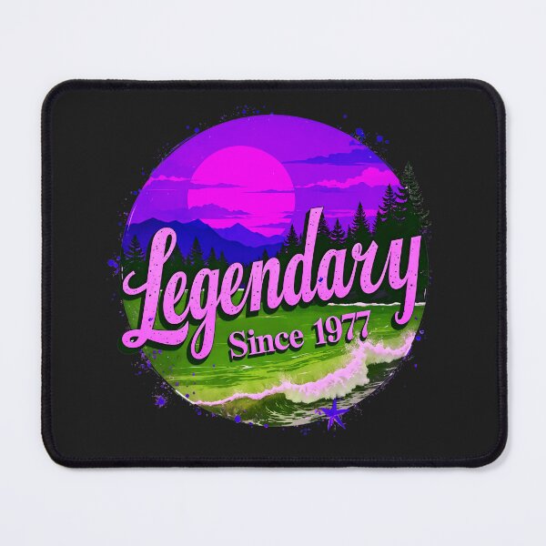 Item preview, Legendary Since 1977 Cool Birthday Quote designed and sold by TheArtOfPat.