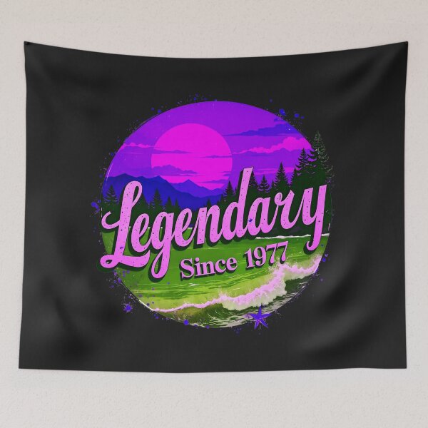 Item preview, Legendary Since 1977 Cool Birthday Quote designed and sold by TheArtOfPat.