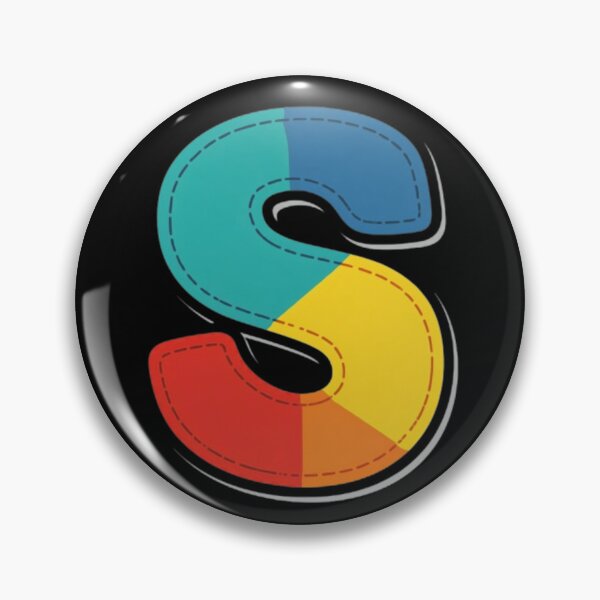 Item preview, Patch letter S rainbow designed and sold by StickersRyous.