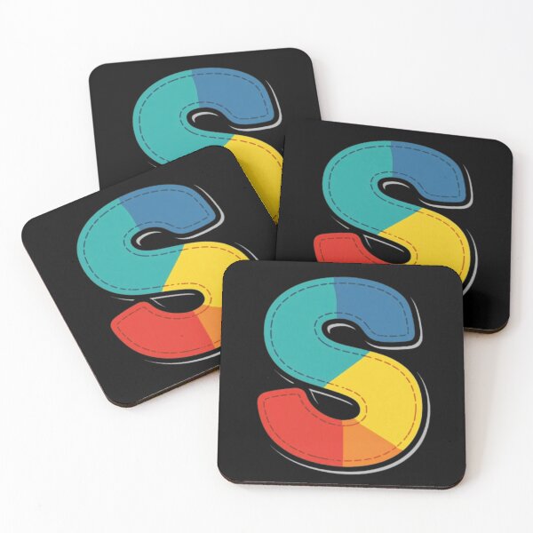 Item preview, Patch letter S rainbow designed and sold by StickersRyous.
