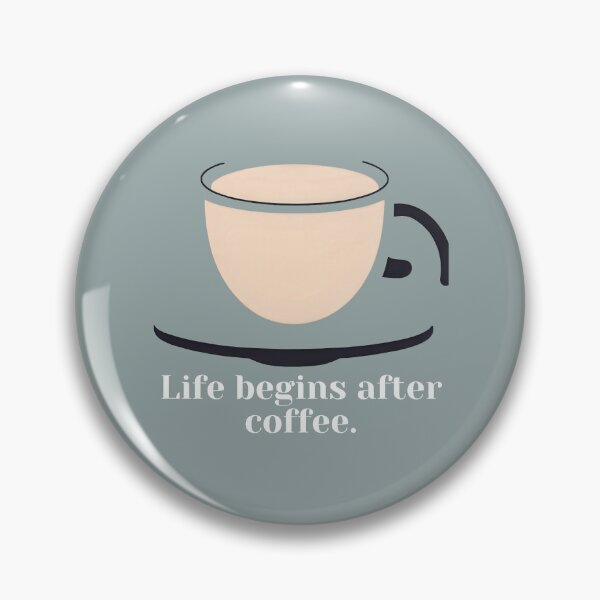 Item preview, Life Begins After Coffee: Your Daily Dose of Energy and Joy designed and sold by Jasava Shop.