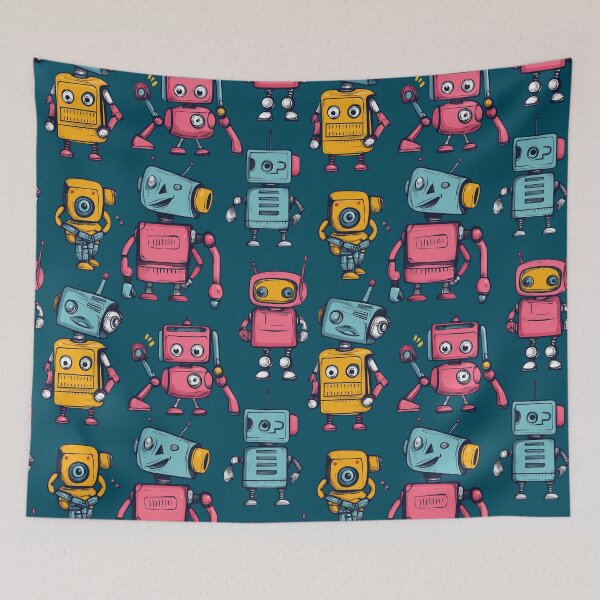 Item preview, Robo Rascals designed and sold by HmmmWoah.