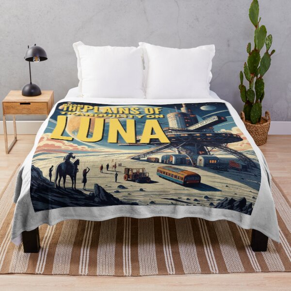 Item preview, Roam the plains of tranquility across the Moon! - Space Travel retro poster version 8 designed and sold by jnxyz.