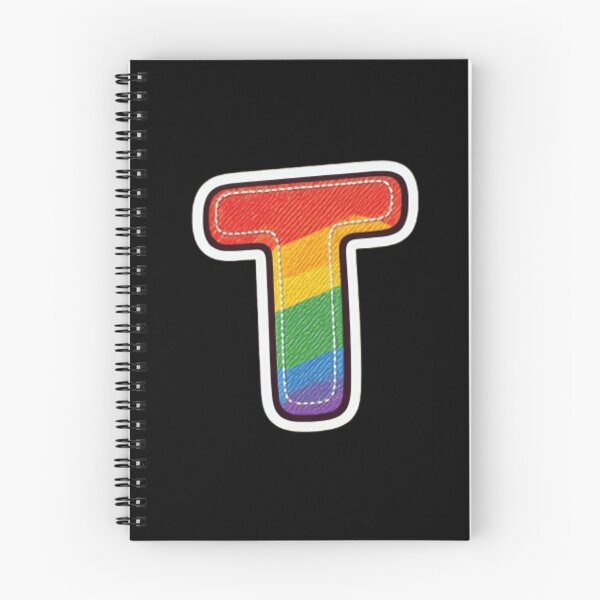 Item preview, Patch letter T rainbow designed and sold by StickersRyous.
