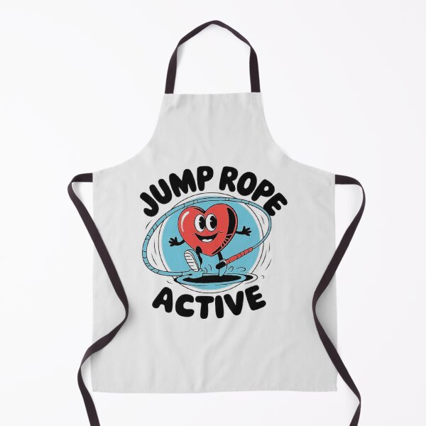 Item preview, Jump Rope Heart - Motivational Fitness Illustration designed and sold by love3617.