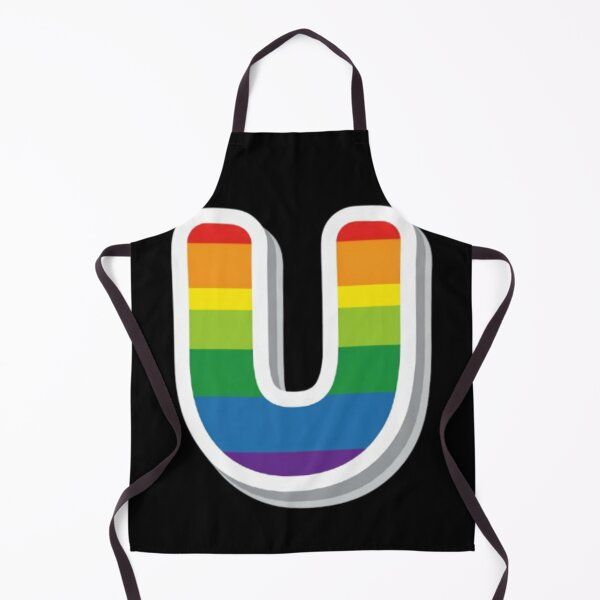 Item preview, Patch letter U rainbow designed and sold by StickersRyous.