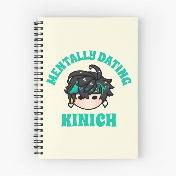 Item preview, Genshin Impact mentally dating Kinich typography Morcaworks designed and sold by Morcawork.