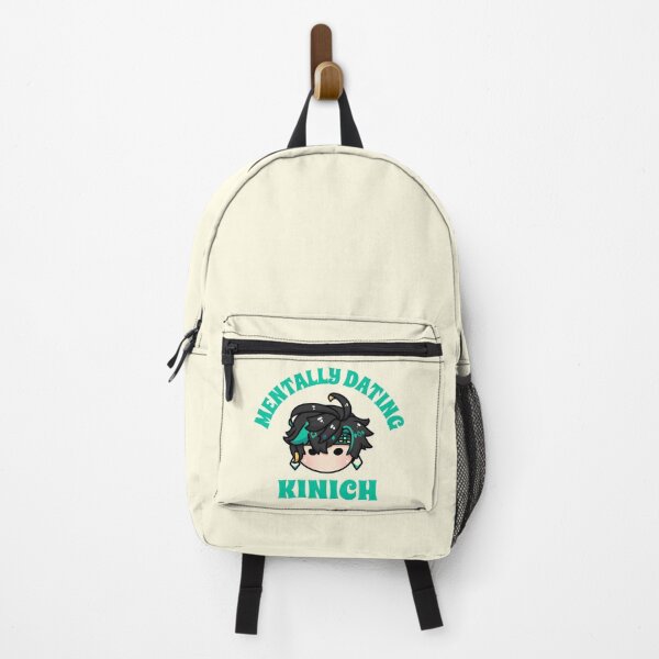 Item preview, Genshin Impact mentally dating Kinich typography Morcaworks designed and sold by Morcawork.