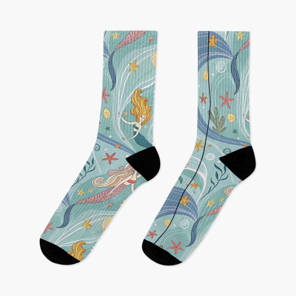 Item preview, whimsical mermaids designed and sold by heidipatt.