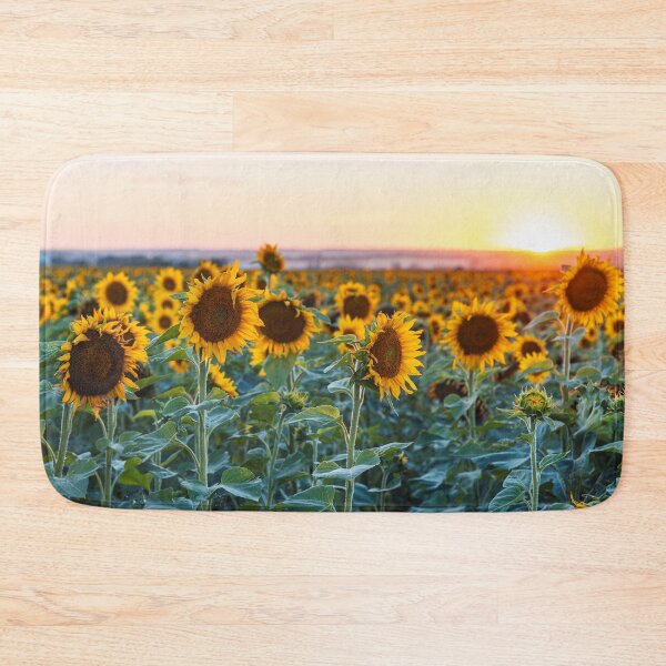 Item preview, Field of Sunflowers at Sunset designed and sold by Amy Mitchell.