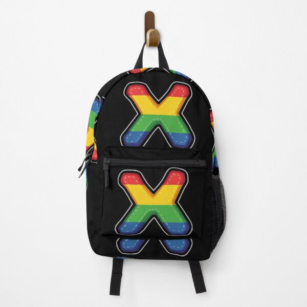 Item preview, Patch letter X rainbow designed and sold by StickersRyous.