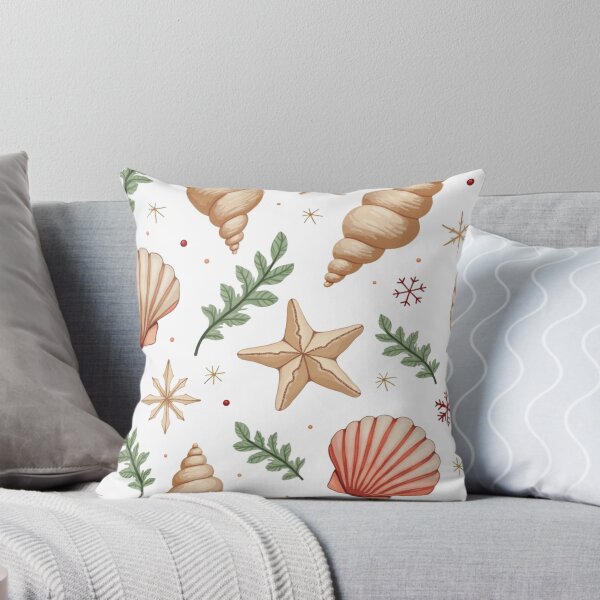 Item preview, Beach Design Cushion, Tropical Decor, Gift for Sea and Beach Lovers designed and sold by MontanaVibes.