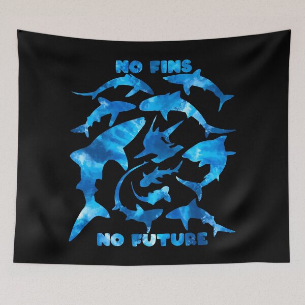 Item preview, Tiger shark blue shark whale shark hammerhead mako shark designed and sold by NicGrayGraphic.