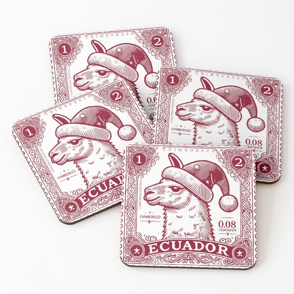 Item preview, Vicuña postage stamp from Ecuador, Chimborazo Christmas edition designed and sold by marilustrado.