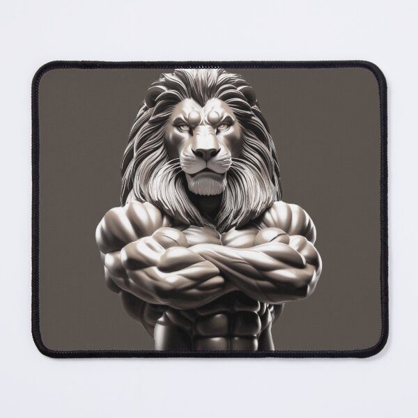 Item preview, Mighty Lion Bodybuilder designed and sold by PierreAlbijanic.