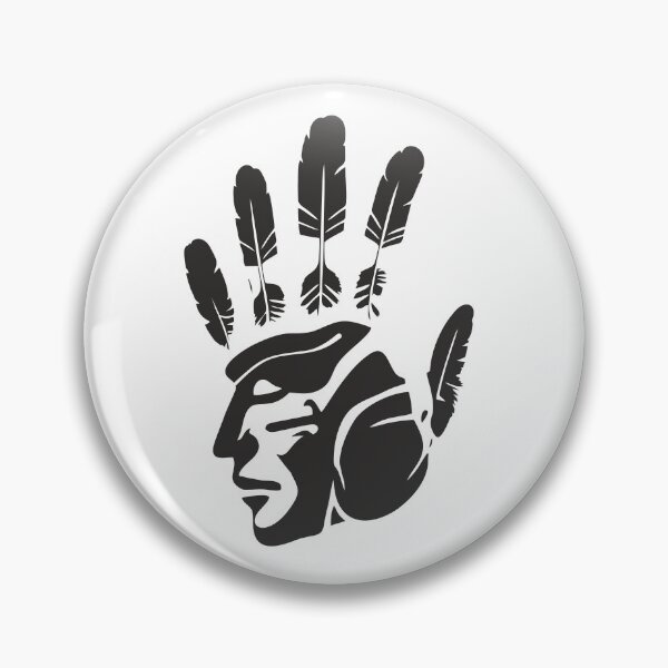 Item preview, Hau! Native American palm print designed and sold by Aceofspace3000.