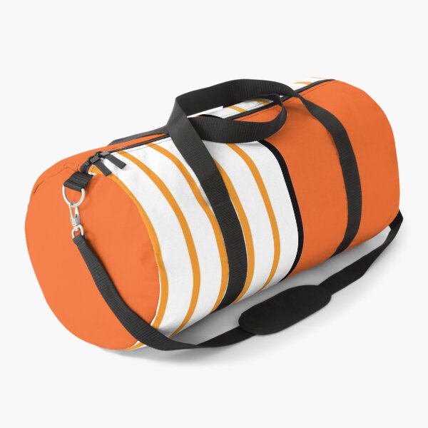 Item preview, Burnt orange striped checkered color block preppy pattern designed and sold by fluffyfamcraft.