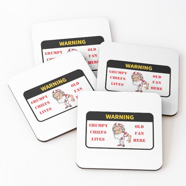 Item preview, Warning Grumpy Old Chiefs Fan Lives Here  designed and sold by Bigfoot T-Shirt Co..