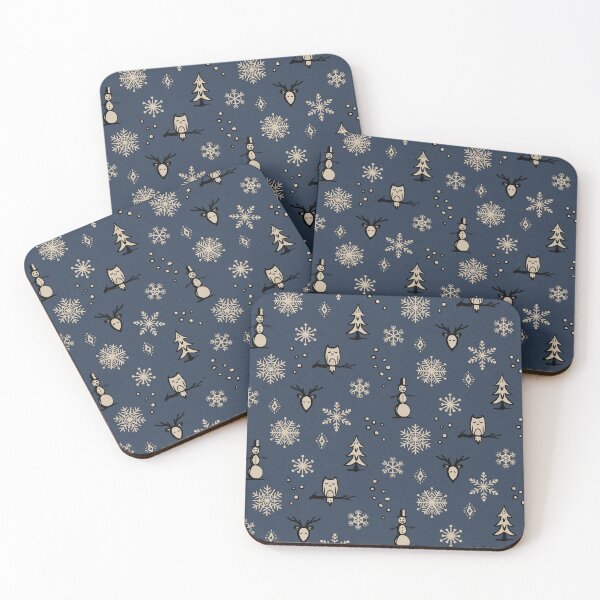 Item preview, Winter Things - Dusk, Coal, Dove designed and sold by Irene Estelle.