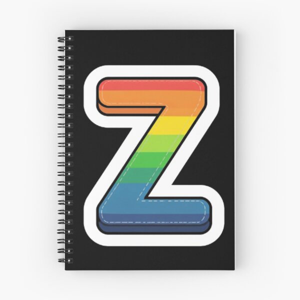 Item preview, Patch letter Z rainbow designed and sold by StickersRyous.