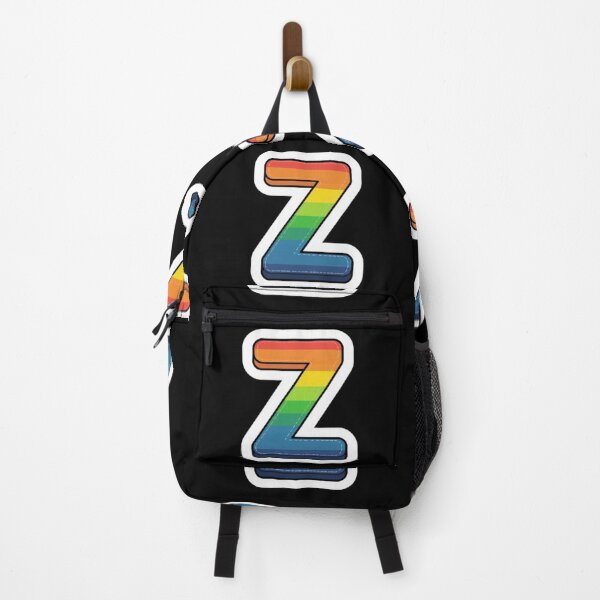 Item preview, Patch letter Z rainbow designed and sold by StickersRyous.