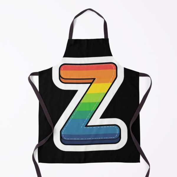 Item preview, Patch letter Z rainbow designed and sold by StickersRyous.