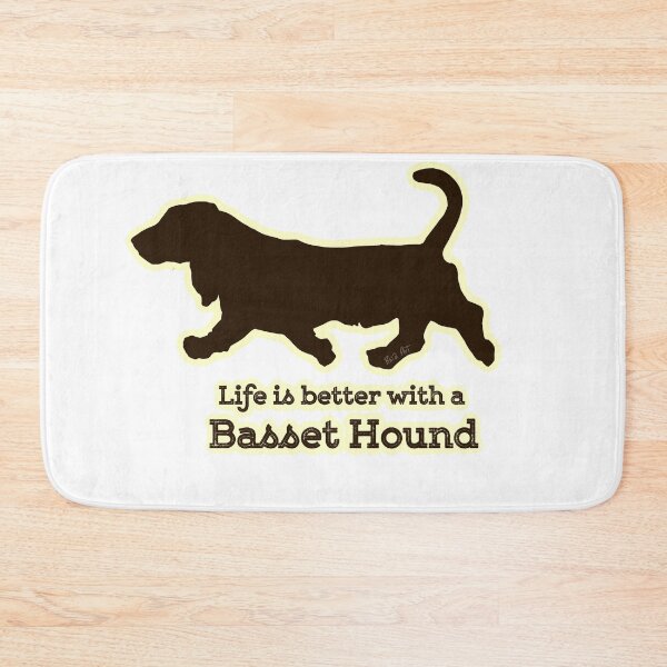 Item preview, Life is better with a basset hound  designed and sold by Rhia4rt.