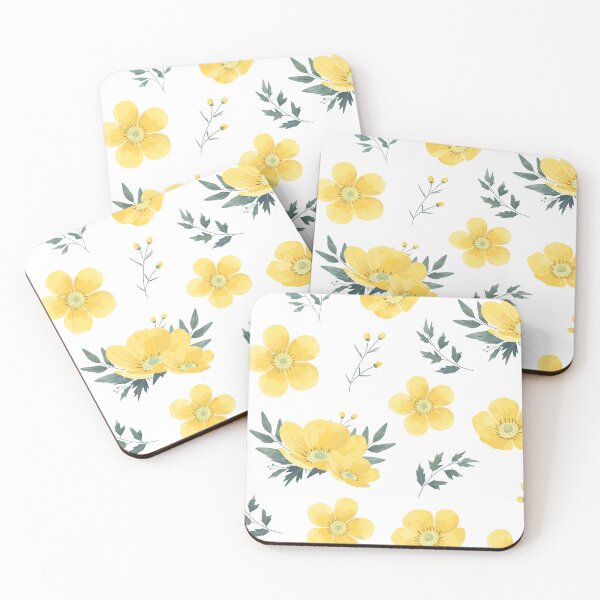Item preview, Buttercup flowers designed and sold by Hannah's Stickers.