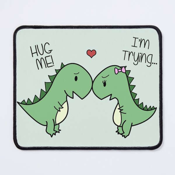 Item preview, Dino Love! (Hug Me!) designed and sold by charsheee.