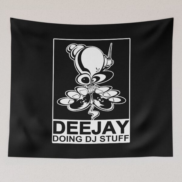 Item preview, Deejay Doing Dj Stuff  designed and sold by moon70star-m70s.