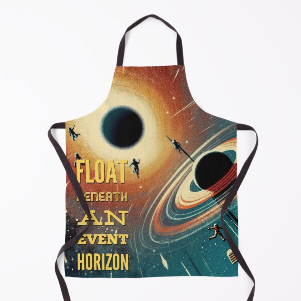 Item preview, Float beneath an event horizon! - Space Travel retro poster version 16 designed and sold by jnxyz.