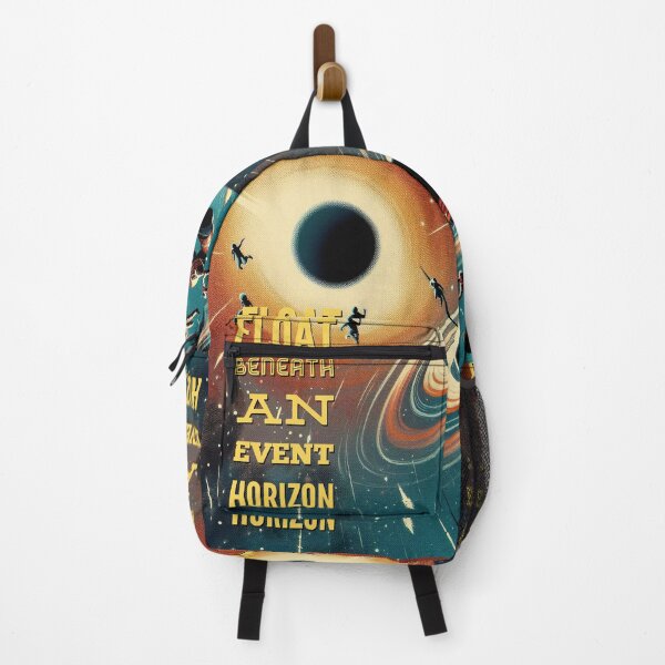 Item preview, Float beneath an event horizon! - Space Travel retro poster version 16 designed and sold by jnxyz.