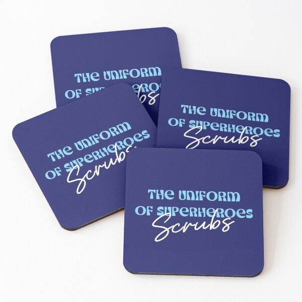 Item preview, Scrubs The Uniform of Superheroes designed and sold by ArtitudePrintLb.