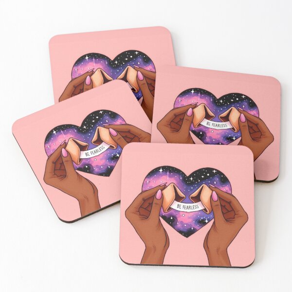 Item preview, Girlcore Kawaii Self Love Be Fearless Fortune Cookie designed and sold by FaydeFlora.