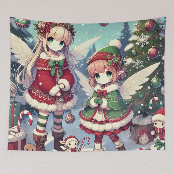 Item preview, Fairies Of Christmas designed and sold by Dream Bloom Gallery.