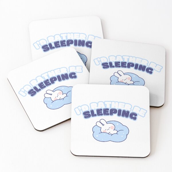 Item preview, i'd rather be sleeping designed and sold by agirlypopshop.