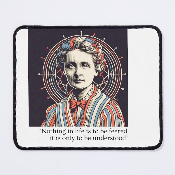 Item preview, madame marie curie quote designed and sold by Gagad.