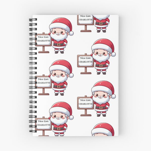 Item preview, Santa's Nice List: Charlotte designed and sold by LittleBuddiez.