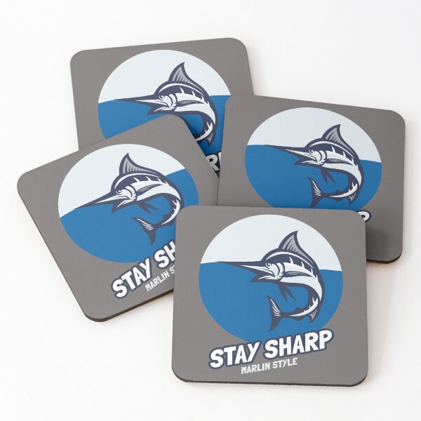 Item preview, Stay Sharp, Marlin Style design for marlin and ocean lovers designed and sold by Bacibooks.
