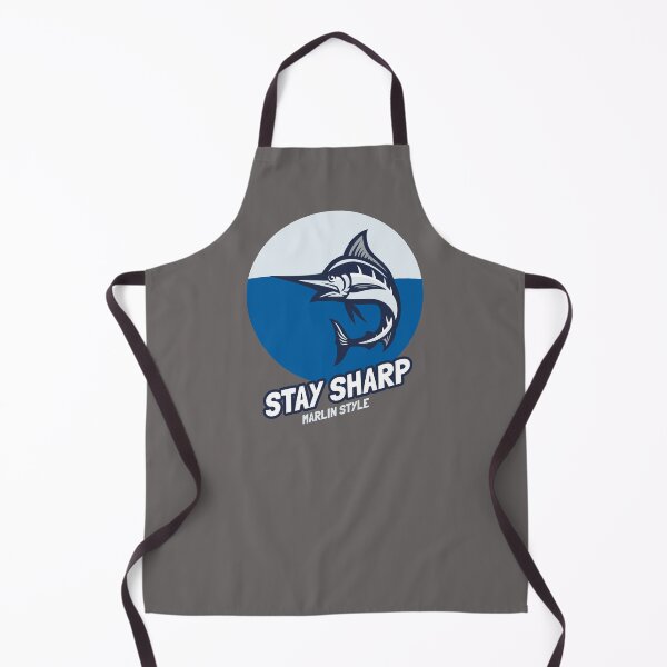 Item preview, Stay Sharp, Marlin Style design for marlin and ocean lovers designed and sold by Bacibooks.