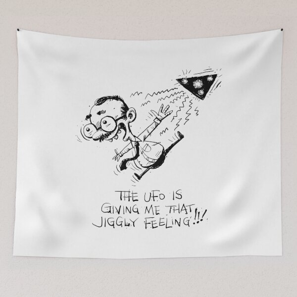 Item preview, UFO Jiggly Feeling designed and sold by essence-of-fred.
