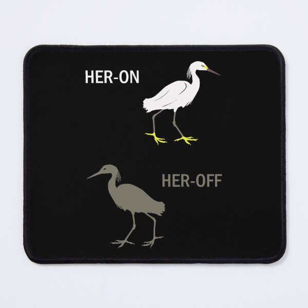 Item preview, Heron Her-off Egret Waterfowl Swamp Bird Lover Gift designed and sold by TheAplus.