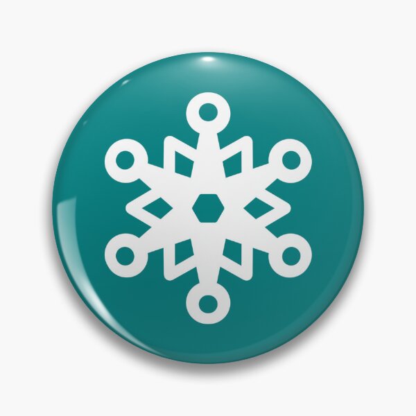 Item preview, Teal - Cute Snowflake by Amanda Roos designed and sold by Amanda Roos.