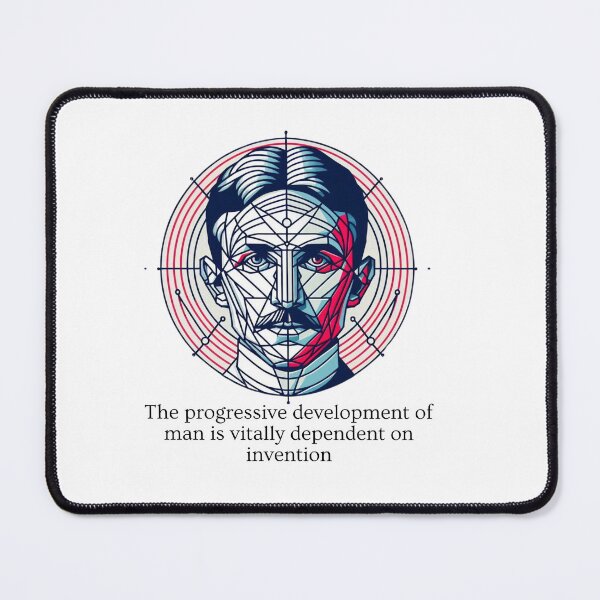 Item preview, nikola tesla art quote 2 designed and sold by Gagad.