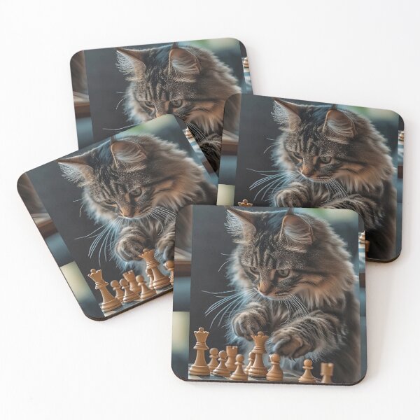 Item preview, "The Chess Master Cat" designed and sold by Reina75.