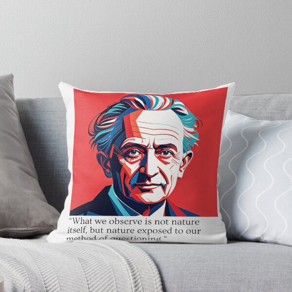 Item preview, werner heisenberg art quote designed and sold by Gagad.